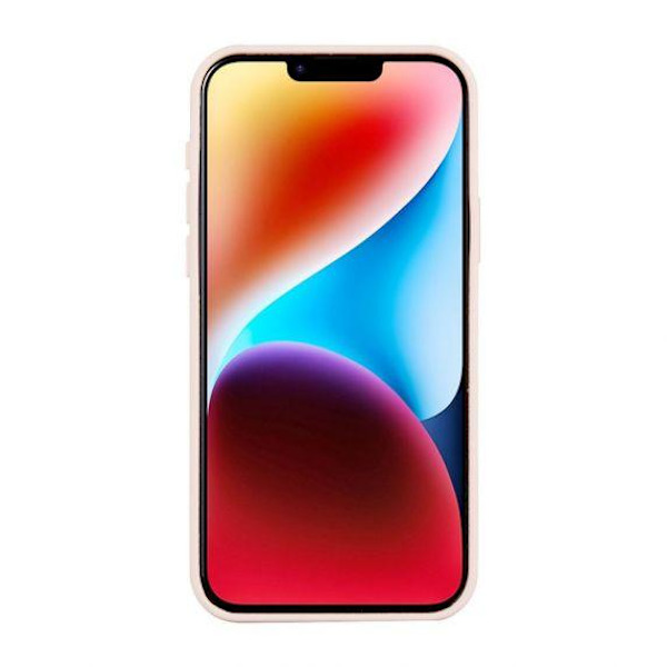 iPhone 15 Pro Max Silikonskal - Sand Rosa