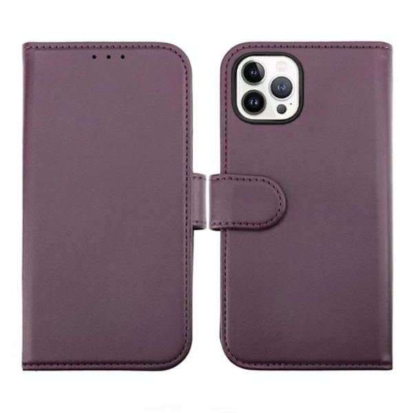 iPhone 14 Pro Plånboksfodral Magnet Rvelon - Lila