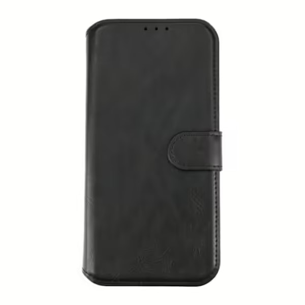 iPhone 15 Plus Plånboksfodral Magnet Rvelon - Svart