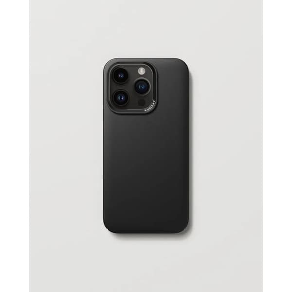 Nudient iPhone 14 Pro Skal Thin Case MagSafe Ink Black