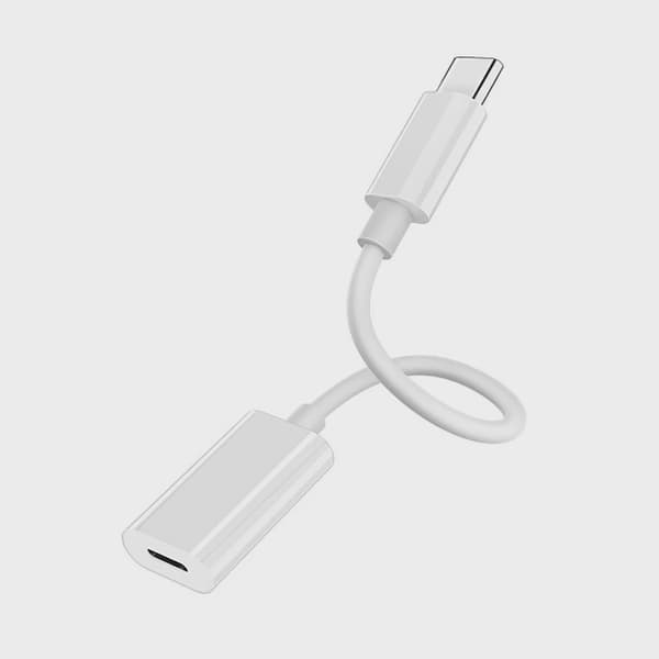 USB-C Till lightning hörlursadapter
