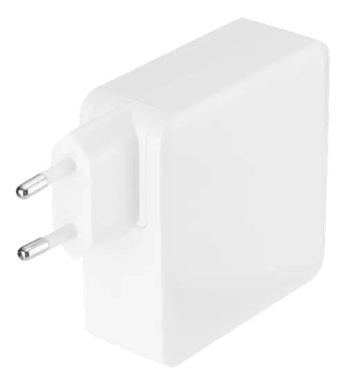 Deltaco 65W Laddare, USB-C PD, Snabbladdning, MacBook, iPhone m.fl.