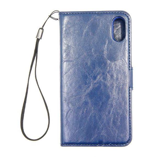 Detachable Leather Case For iPhone X/XS Blue