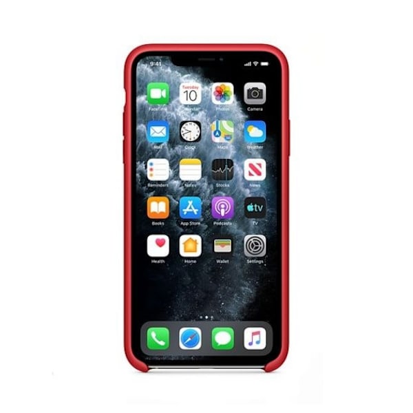 Silicon Case For iPhone 11 Pro Max Red