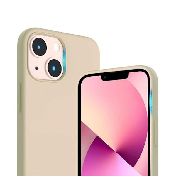 iPhone 14 Plus Silikonskal Rvelon - Beige