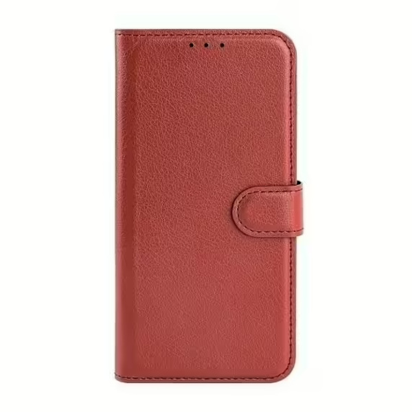 Samsung Galaxy S24 Plus Plånboksfodral med Stativ - Brun