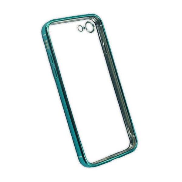 Apple iPhone 7/8 Luxury Classic Square Frame Protection Case Gre