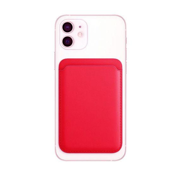 iPhone Magsafe Wallet Rose Red