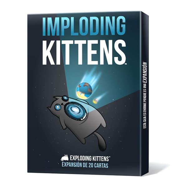 Imploding Kittens kortspil Original Edition komplet i æske