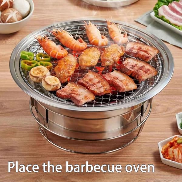 Rund dampstativ og kølestativ, rustfrit stål stativ til madlavning, tråd Instant Pot Trivet, rustfrit stål bage-, damp- og grillstativ, 2 stk.