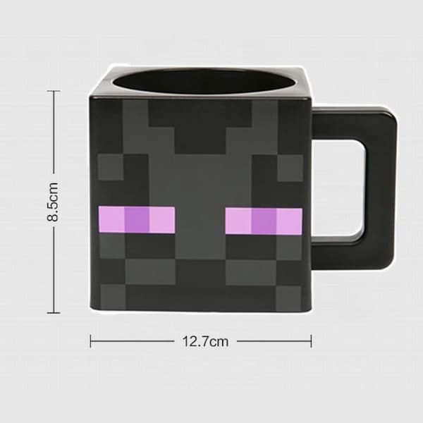 Camping kaffekopp Uforgjengelig vannkopp Mikrobølgeovn-sikker tekopp Enderman