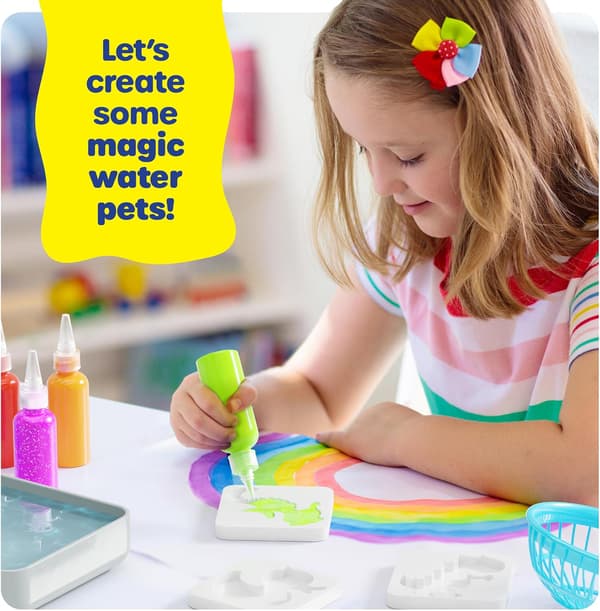Magic Gel Vattendjur Kit för Barn - Presenter för Barn - Squishy Maker Set