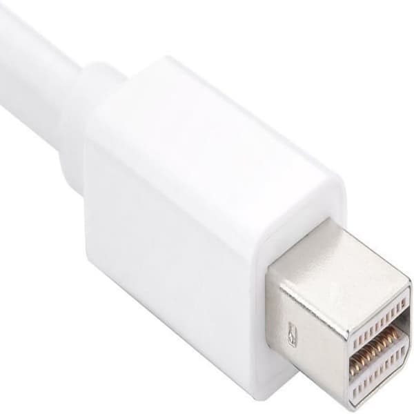 DisplayPort DP til HDMI Adapter Lyd Video HDTV Kabel Konverter for Apple MacBook Pro, MacBook Air, iMac, Mac Mini, Microsoft Surface Pro
