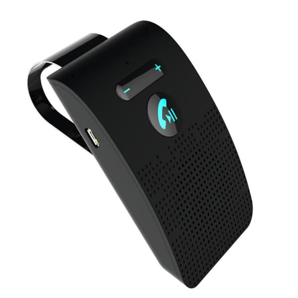 Håndfri Bluetooth til telefon bilsæt Bluetooth bilhøjttaler automatisk tænding navigationsassistent Bluetooth-modtager med bagklips