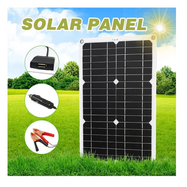 Bærbar solcellebatterioplader og vedligeholder solpanel med smart controller flere farver