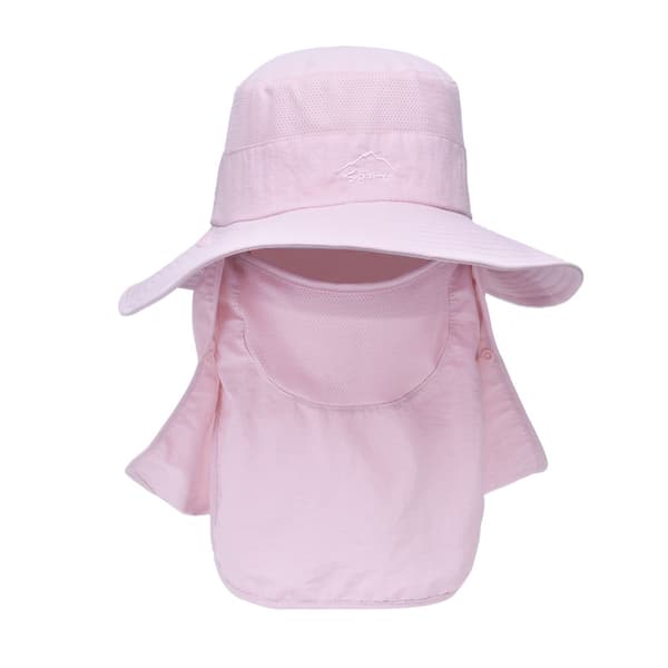 Solhatt Fiskehatt Vikbar hatt Pink