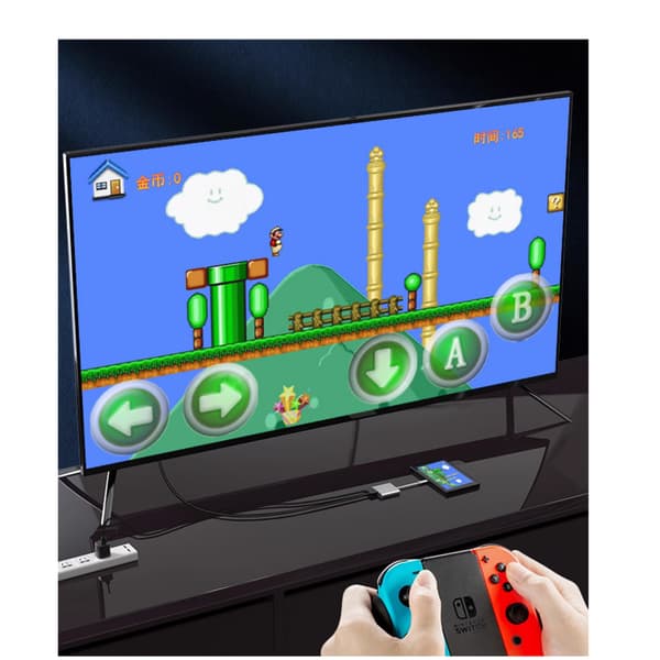 3-i-1-hubb Typ C till HDMI USB 3.0-gränssnitt