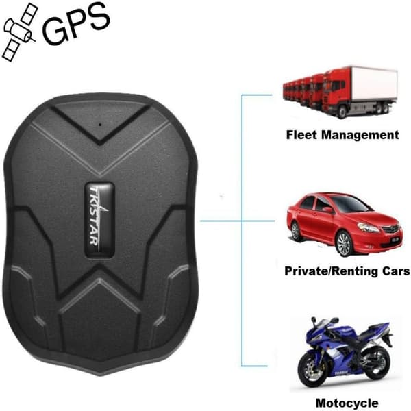 TKSTAR real-time GPS-tracker med kraftig magnet, skjult tracker, 5000 mAh batteri