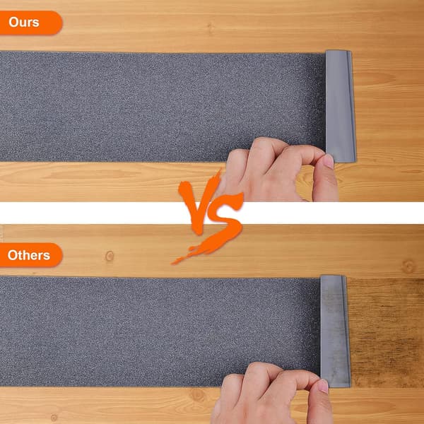 Skridsikker tape Vandtæt Selvklæbende Grå 4\"x33Ft Griptape