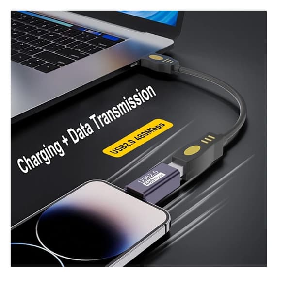 USB-B till Typ-C-omvandlare MIDI-adapter USB-B TILL USB-C USB-B TILL USB-C A