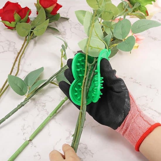 4-delt rosetornfjerner sæt Havehåndværktøj Tornfjernelsesværktøj Blad- og tornfjernere Specialværktøj til havearbejde og blomsterbinding