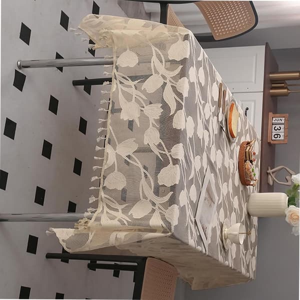 Salongbord blonde duk 140x260cm