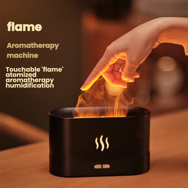 Eterisk olje aromaterapi diffuser 150 ml ultralyd kjølig tåke luftfukter med 7 fargelys timer og automatisk av-funksjon for hjemmerom