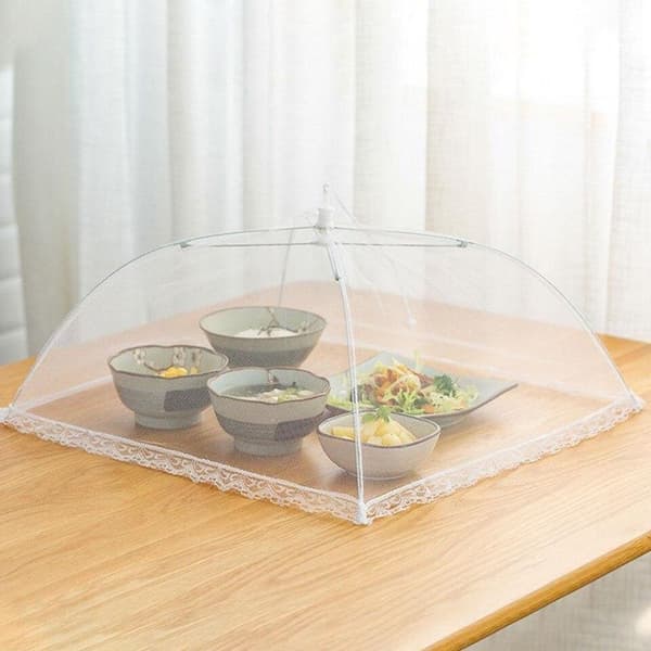 Pop-Up Madparaply, Mesh - Hvid