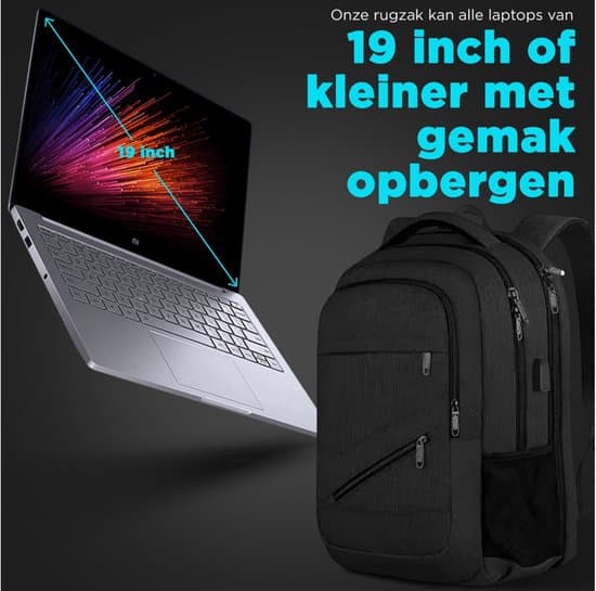 Rygsæk – Computertaske – Ekstra Komfortabel