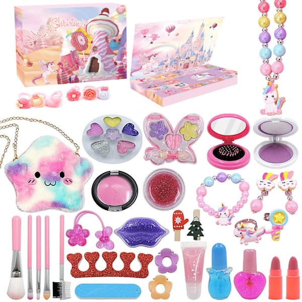 Julekalender Makeup - Adventskalender med legetøjsmakeup multicolor