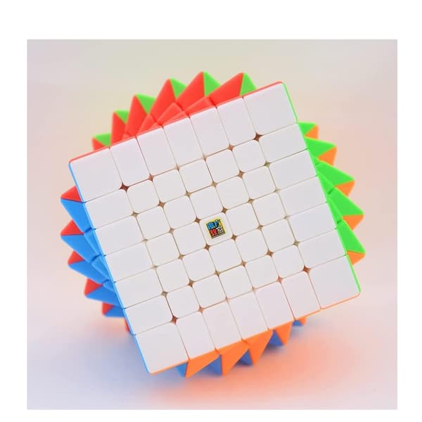 Moyu Meilong 7x7x7 V2 Speed Cube Stickerless Magic Cube Pussel Leksak