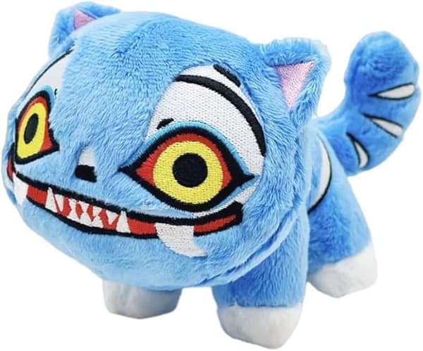 Derpy plys tiger kostume dukke, til boligindretning.