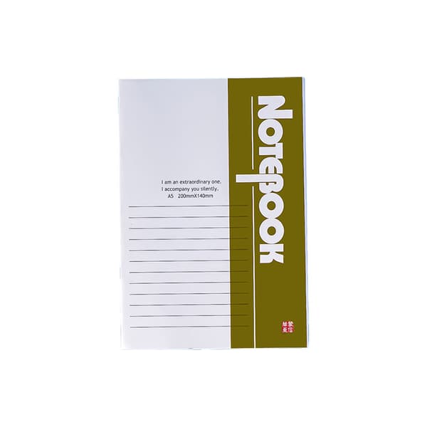 5 stk. 40 Siders Blød Kopi Notesbog A5 Skrive Notesbog Journal Daglig Notesblok til Skolekontorartikler (Tilfældig Farve)