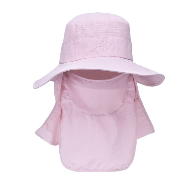 Solhatt Fiskehatt Vikbar hatt Pink
