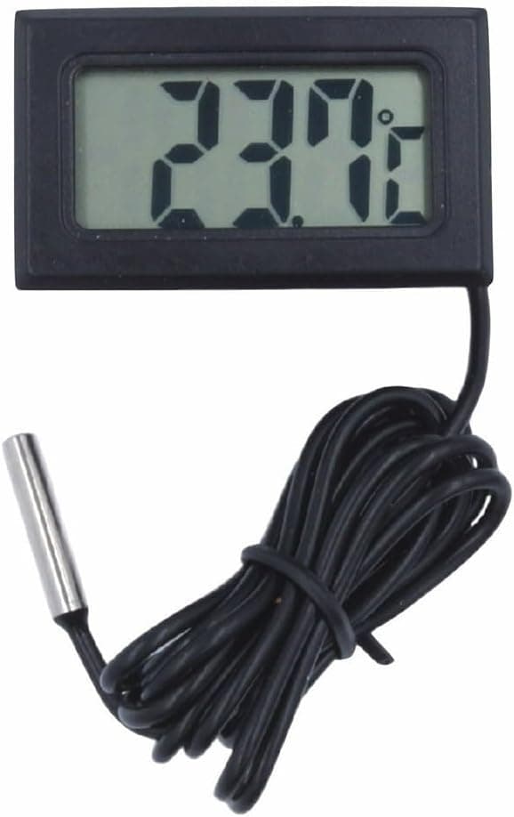 LCD-termometer för kylskåp och frysar, 1 meter lång