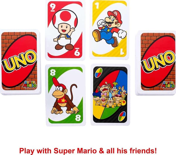 Super Mario kortspill 112 kort med karakterer