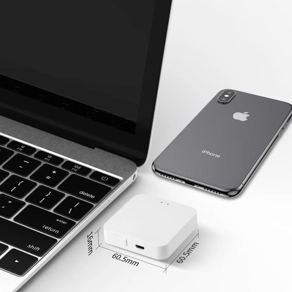 Smart Hub Gateway WI-FI & Zigbee & Bluetooth Mesh Multi-protokoll Kommunikasjonsgateway App Fjernkontroll Stemmestyring Smart Hjemmebro
