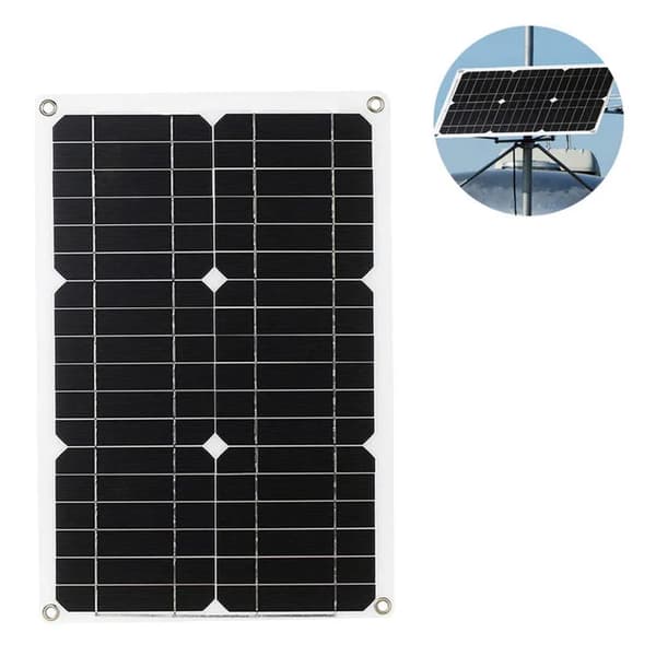 Bærbar solcellebatterioplader og vedligeholder solpanel med smart controller flere farver
