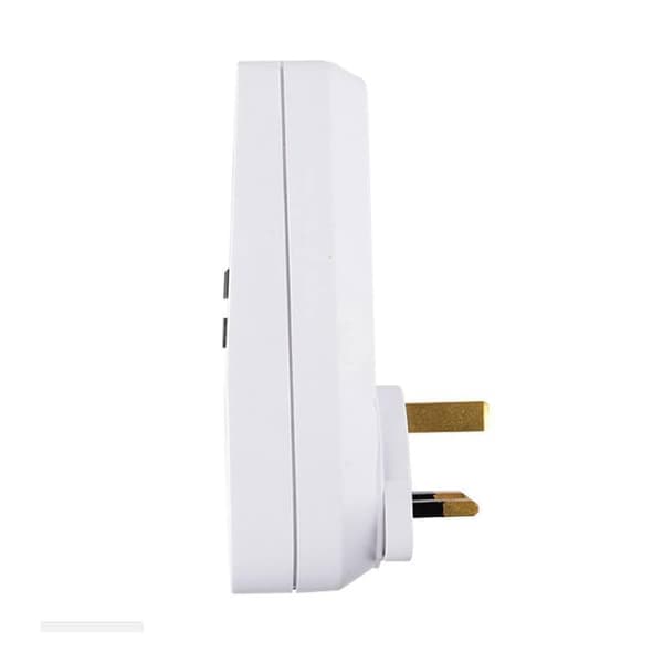 230V 13A Timer Switch Stikdåse Elektronisk Digital UK Plug-in Programmerbar 7 Dage 12/24 Timers Stikdåse