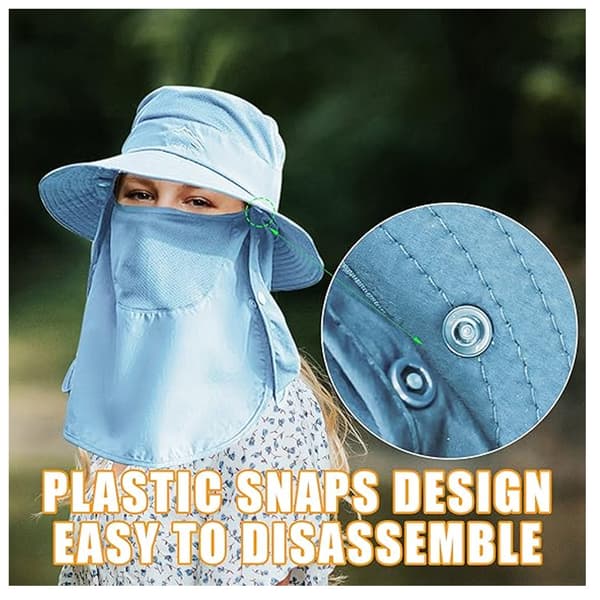 Solhatt Fiskehatt Vikbar hatt Blue