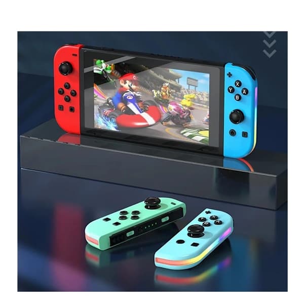 Spelkontroll LED Kompatibel Joy Con Nintendo Switch, Vit White