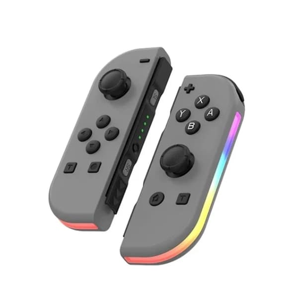Spillkontroller LED-kompatibel Joy Con Nintendo Switch Grå