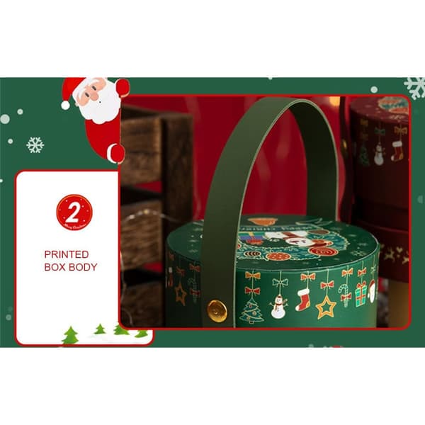 2 stycken julklappsaskar, julklappsaskar i läder med lock, utsökta julklappsaskar, DIY bröllopsfestdekorationer