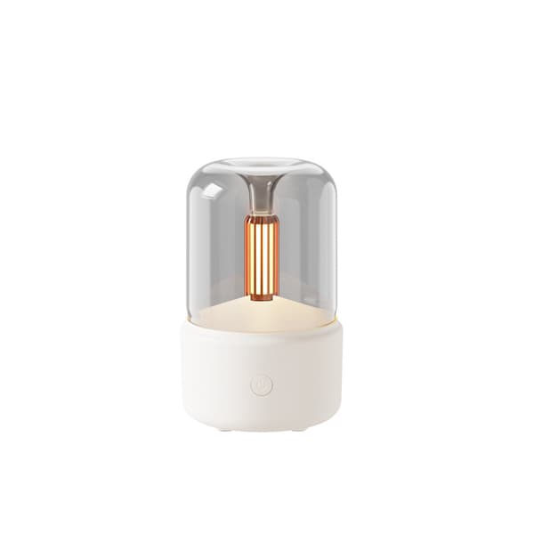 Aromaterapidiffusor USB Luftfuktare med Eterisk Olja Vit