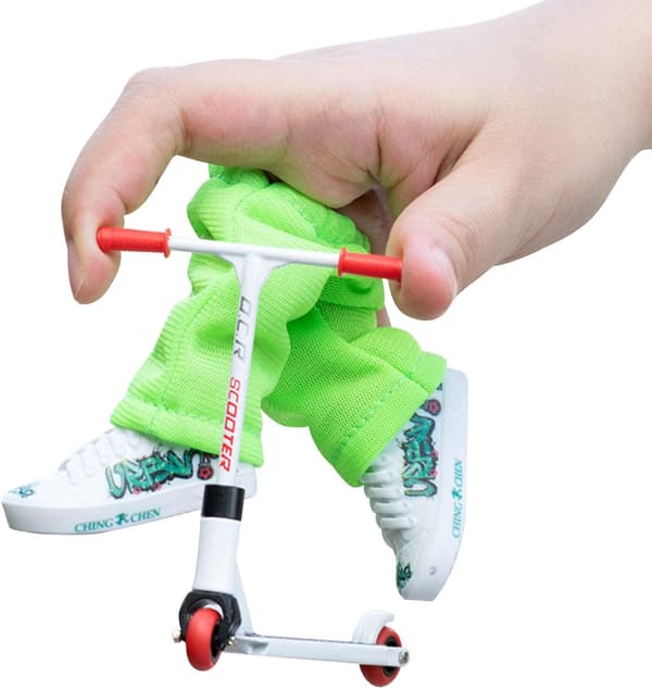 Fingerskoter Set Liten Finger Skateboard VIT White