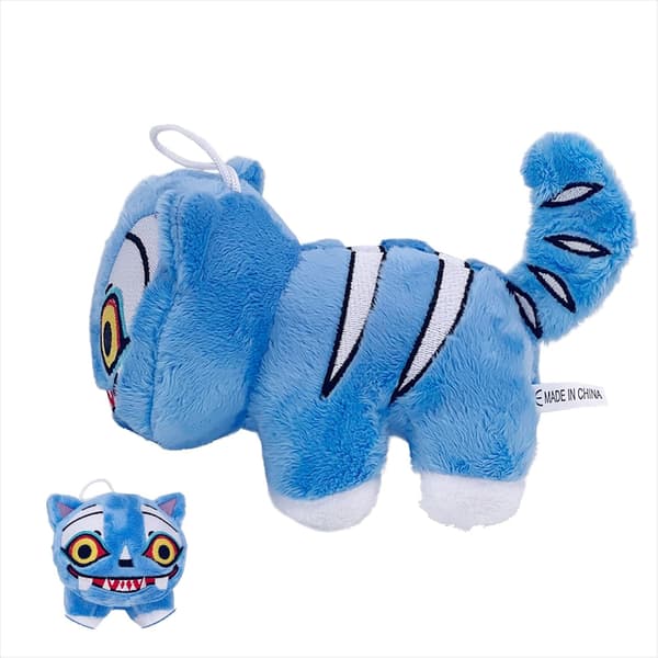 Derpy plys tiger kostume dukke, til boligindretning.