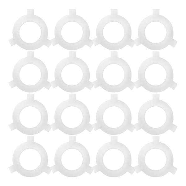Reduksjonsring for lampeskjerm E27 til E14 Lampeskjermfeste, 20 stk