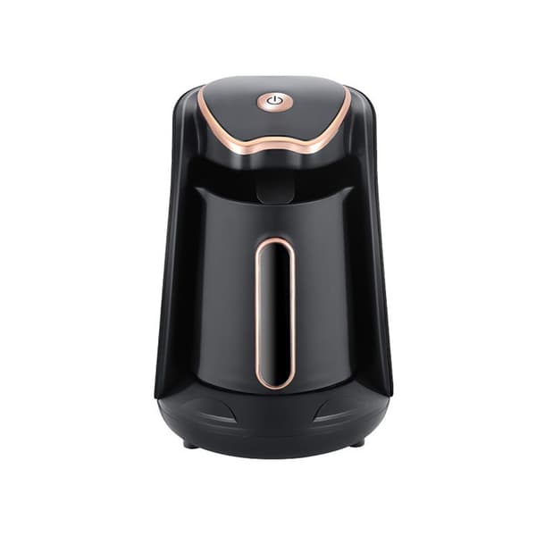 Kaffemaskine kapacitet 250ML sort med guldkant