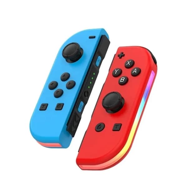 Spillkontroller LED-kompatibel Joy Con Nintendo Switch Rød Blå