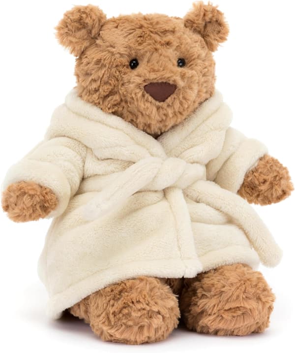 Bartholomew Bamse Plys 28 cm Blød Klembar Klassisk Gave til Børn